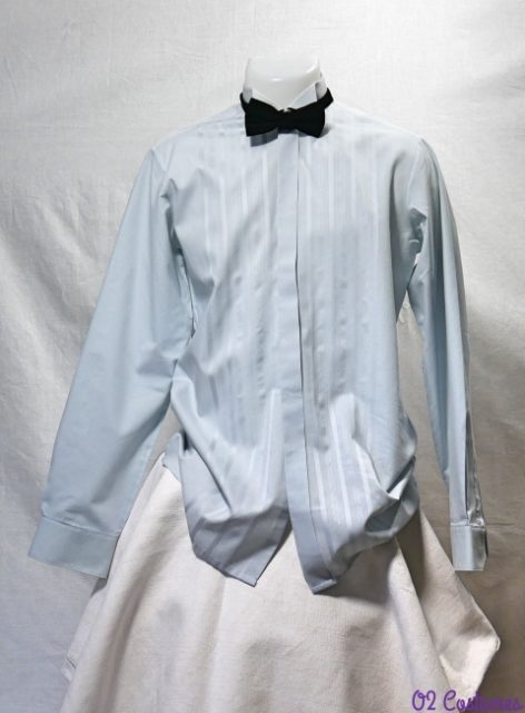 Chemise col cassé