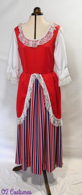 Robe de Révolutionnaire rouge