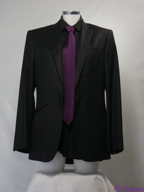 costume noir pour homme